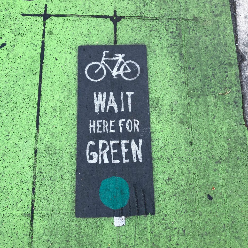 green light for bikes