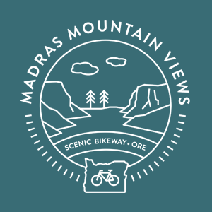 madras mountain views scenic bikeway logo